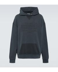 Maison Margiela - Sudadera Con Capucha De Algodon Con Logo - Lyst