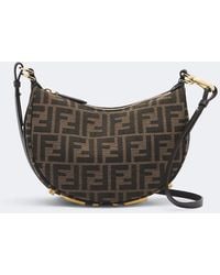 Fendi - Borsa A Spalla Graphy Ff Zucca Mini - Lyst