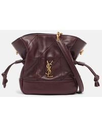 Saint Laurent - Jamie Mini Leather Shoulder Bag - Lyst