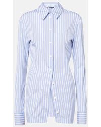 The Attico - Zebra-Print Satin Shirt - Lyst