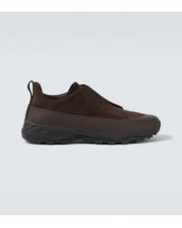 ZEGNA - Triple Stitch Monte Suede Sneakers - Lyst