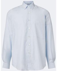 AURALEE - Cotton Twill Shirt - Lyst