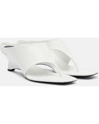 KHAITE - Marlow 55 Leather Mules - Lyst