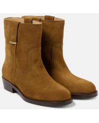 Isabel Marant - Lylie 35 Suede Ankle Boots - Lyst
