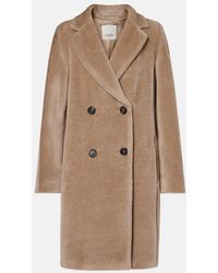 Max Mara - Roseto Alpaca And Wool Coat - Lyst