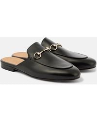 Gucci - Princetown Leather Slipper - Lyst