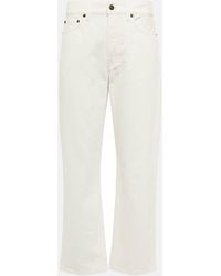 The Row - Lesley Mid-rise Straight Jeans - Lyst