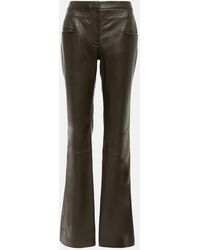 Altuzarra - Serge Leather Bootcut Pants - Lyst