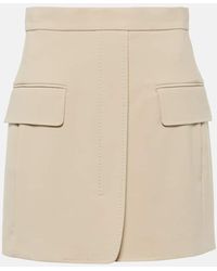 Max Mara - Nuoro Wool-blend Miniskirt - Lyst