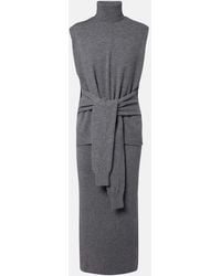 Rohe - Layered Wool And Cashmere-Blend Midi Dress - Lyst