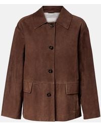 Max Mara - Charme Suede Jacket - Lyst