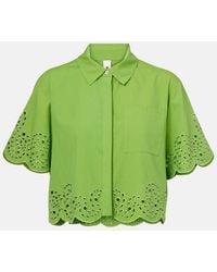 Jonathan Simkhai - Keyla Broderie Anglaise Top - Lyst