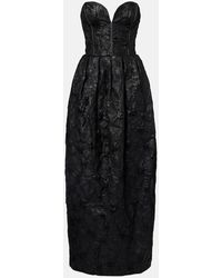 Jonathan Simkhai - Robe Longue Adeena En Jacquard A Fleurs - Lyst