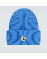Moncler - Muetze Aus Wolle Und Kaschmir - Lyst
