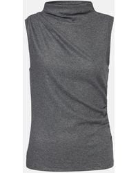 Veronica Beard - Mylie Draped Top - Lyst