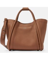 Max Mara - Marine Small Leather Tote Bag - Lyst