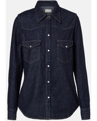 Nili Lotan - Travis Denim Shirt - Lyst