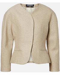 Jacquemus - Ovalo Cotton And Linen Jacket - Lyst