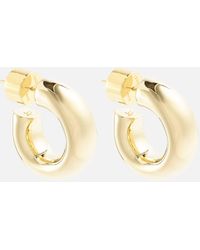 Jennifer Fisher - Samira Micro 10kt Gold-plated Earrings - Lyst