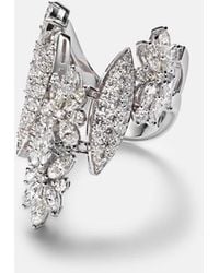 YEPREM - Y-Not 18Kt Ring With Diamonds - Lyst