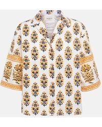 Dries Van Noten - Printed Cotton Shirt - Lyst