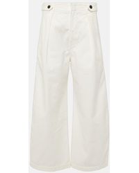 Citizens of Humanity - Payton High-Rise Twill Wide-Leg Pants - Lyst