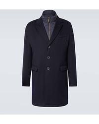Herno - Wool Coat - Lyst