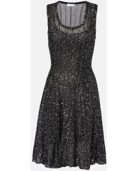 Alaïa - Minikleid Mit Pailletten - Lyst