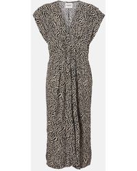 Isabel Marant - Epolia Printed Midi Dress - Lyst