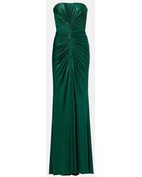 Elie Saab - Ruched Jersey Gown - Lyst