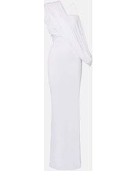 Christopher Esber - Aiba Draped Jersey Maxi Dress - Lyst
