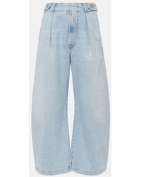 Citizens of Humanity - Payton High-Rise Twill Wide-Leg Pants - Lyst