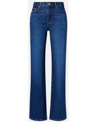 AG Jeans - New Baggy Mid-Rise Wide-Leg Jeans - Lyst