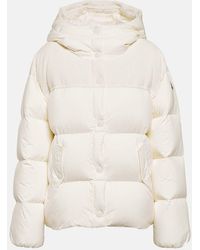 Moncler - Piumino Jaseur in velluto a coste - Lyst