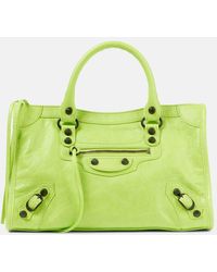 Balenciaga - Le City Small Leather Tote Bag - Lyst