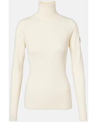 Moncler - Turtleneck Wool-Blend Sweater - Lyst