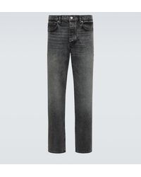FRAME - Mid-rise Straight Jeans - Lyst