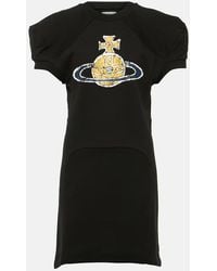 Vivienne Westwood - Abito T-shirt Orb in jersey di cotone - Lyst