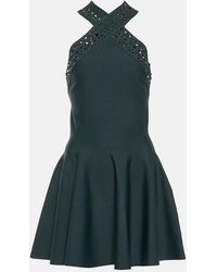Alaïa - Vienne Minidress - Lyst
