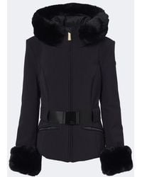 Goldbergh - Giselle Belted Hooded Technical Ski Jacket - Lyst