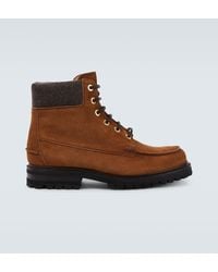Church's - Padstow Suede Lace-Up Boots - Lyst