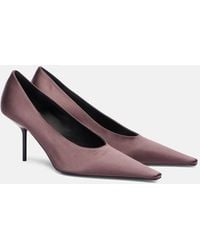 Victoria Beckham - Pumps 75 Aus Satin - Lyst