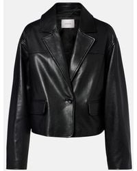 Dorothee Schumacher - Leather Jacket - Lyst