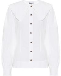 Ganni Shirts for Women | Online Sale up to 85% off | Lyst