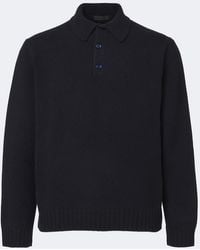 Saman Amel - Sander Cashmere Polo Sweater - Lyst