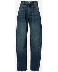 Isabel Marant - Lishaga Barrel-Leg Jeans - Lyst