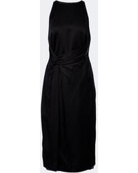 Rohe - Gathered Midi Dress - Lyst