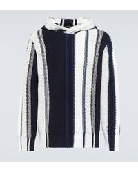 Orlebar Brown - Kirk Cotton-blend Crochet Hooded Sweater - Lyst