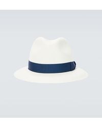 Borsalino - Federico Straw Panama Hat - Lyst