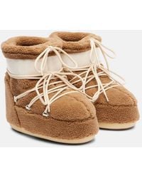 Moon Boot - Icon Low Fleece Snow Boots - Lyst